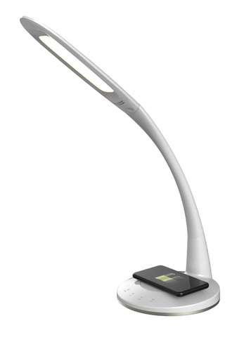 Image of a LED Table Lamp with Qi Charger